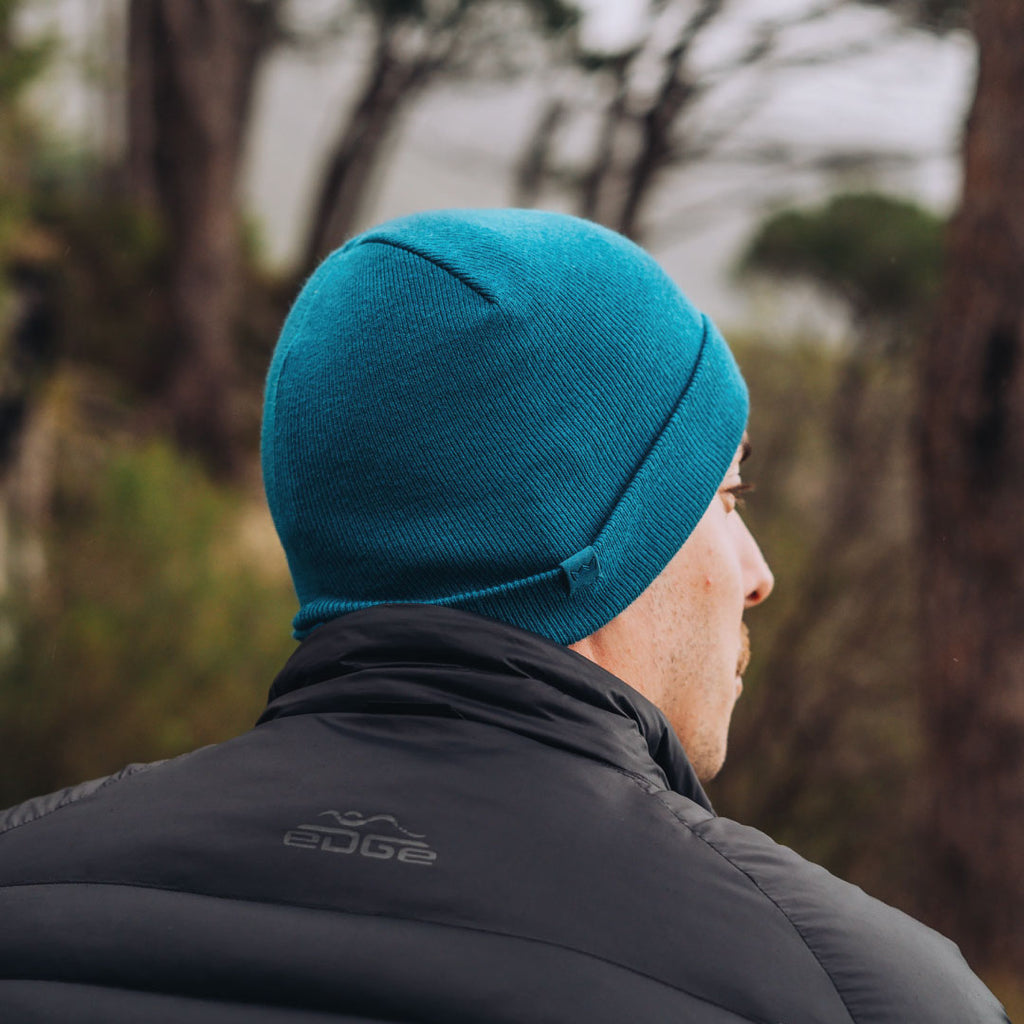 BLENDED BLACK BEANIE