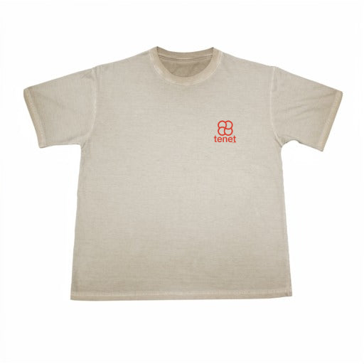 GROW SOME PEACE DROP SHOULDER SAND TEE
