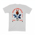 GROW SOME PEACE ESSENTIAL MELANGE GREY TEE