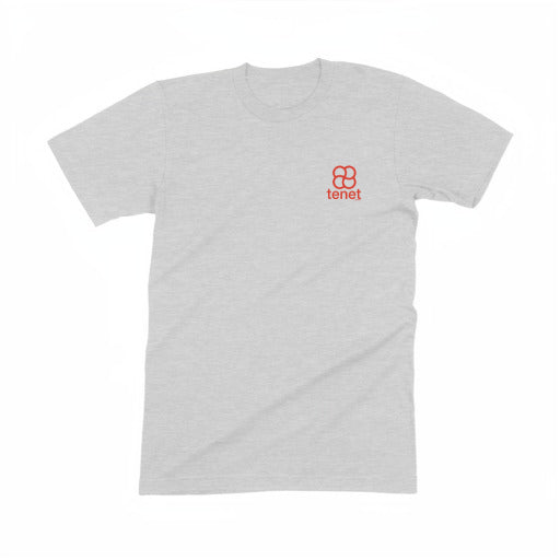 GROW SOME PEACE ESSENTIAL MELANGE GREY TEE