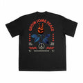 GROW SOME PEACE OVERSIZE BLACK TEE