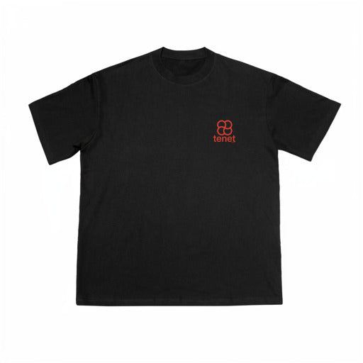 GROW SOME PEACE OVERSIZE BLACK TEE