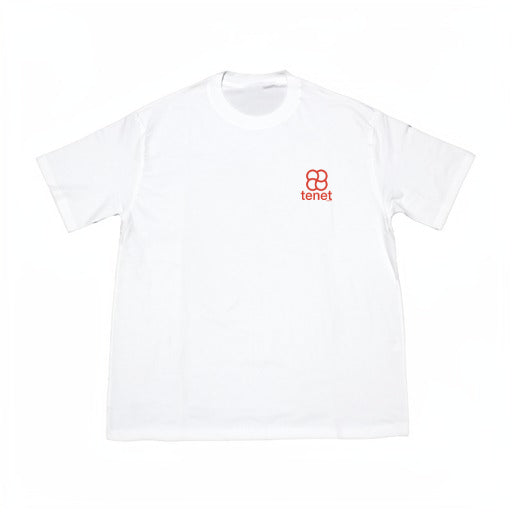 GROW SOME PEACE DROP SHOULDER WHITE TEE