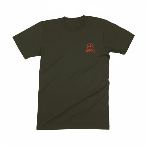 GROW SOME PEACE ESSENTIAL OLIVE TEE