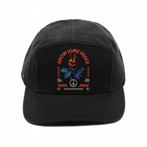 GROW SOME PEACE CAP BLACK