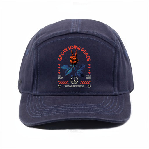 GROW SOME PEACE CAP NAVY