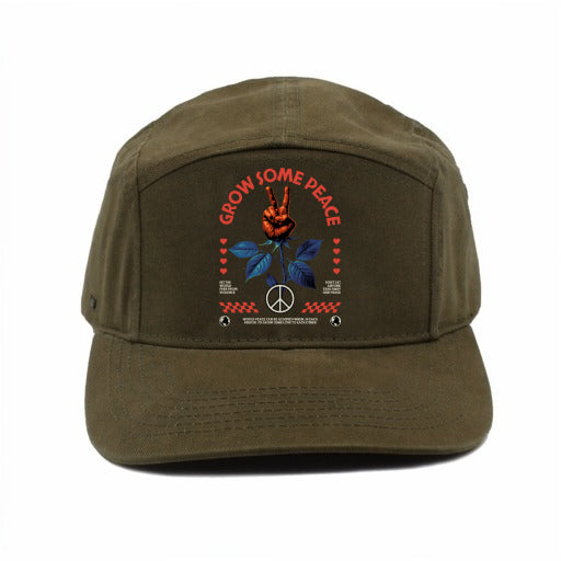 GROW SOME PEACE CAP OLIVE