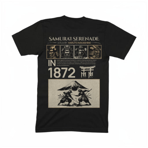 SAMURAI SERENADE ESSENTIAL BLACK TEE