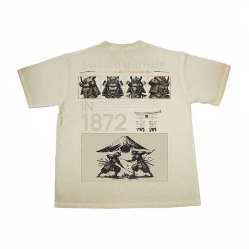 SAMURAI SERENADE DROP SHOULDER SAND TEE