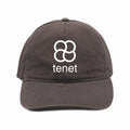 TENET 5 PANEL VINTAGE COTTON CAP CHARCOAL