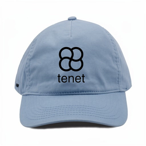 TENET 5 PANEL VINTAGE COTTON CAP SKY BLUE