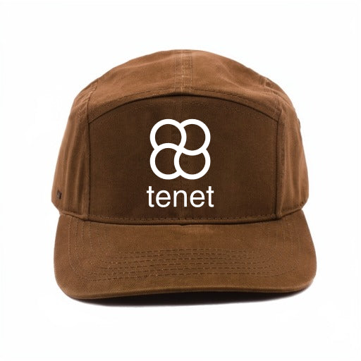 TENET 5 PANEL WASHED COTTON CAP COPPER