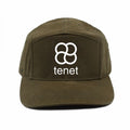 TENET 5 PANEL WASHED COTTON CAP MILITARY GREEN