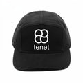 TENET 5 PANEL WASHED COTTON CAP BLACK