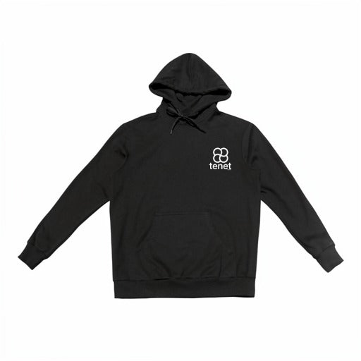 TENET ESSENTIAL HOODIE BLACK