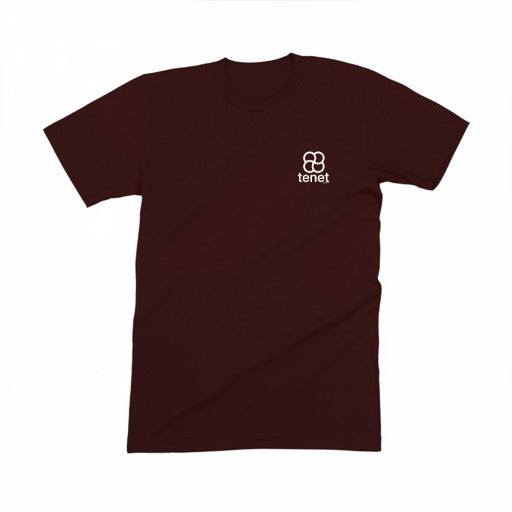 TENET ESSENTIAL BURGENDY TEE