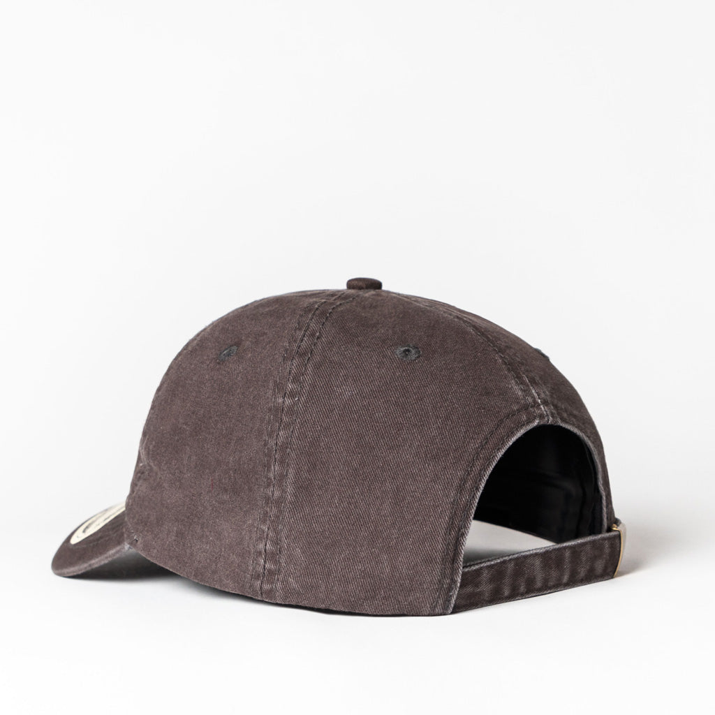 TENET 5 PANEL VINTAGE COTTON CAP CHARCOAL