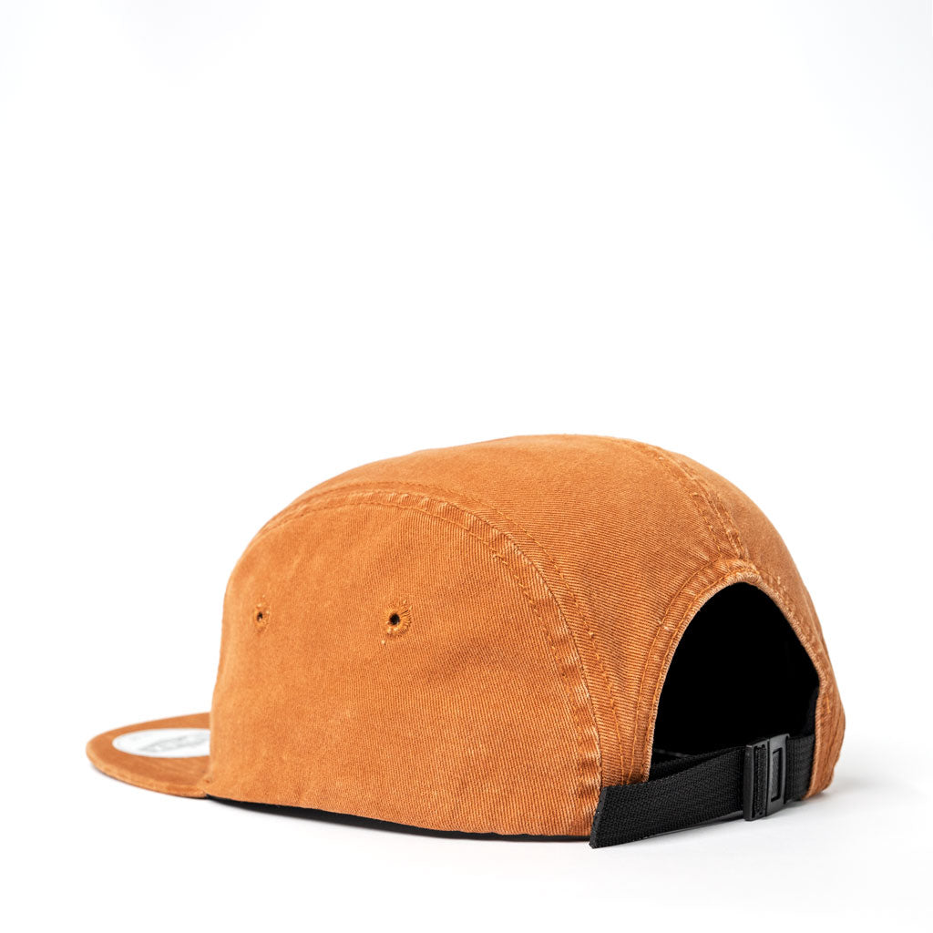 TENET 5 PANEL WASHED COTTON CAP COPPER